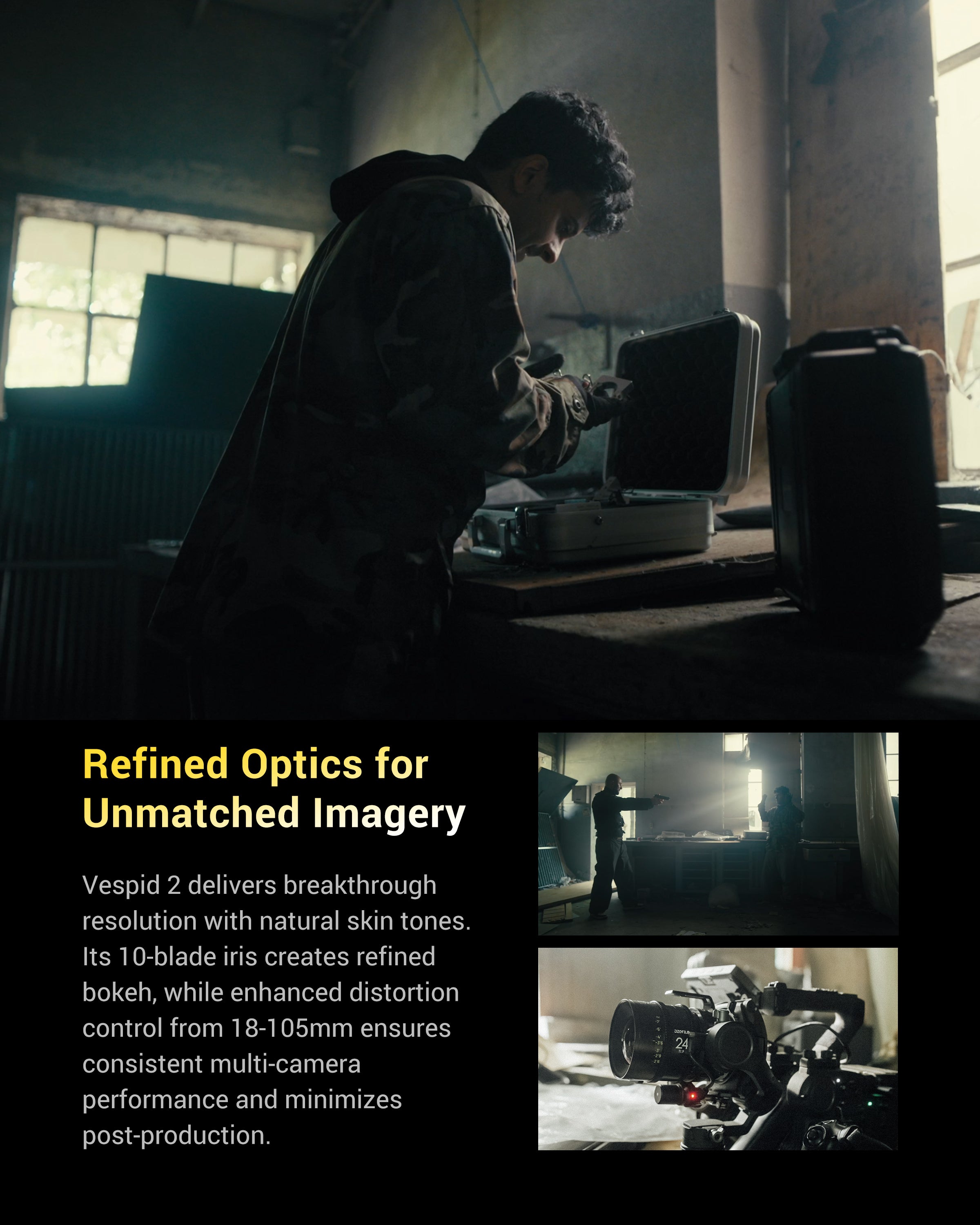 Oficiální obrazová ukázka řady DZOFILM Vespid Prime 2