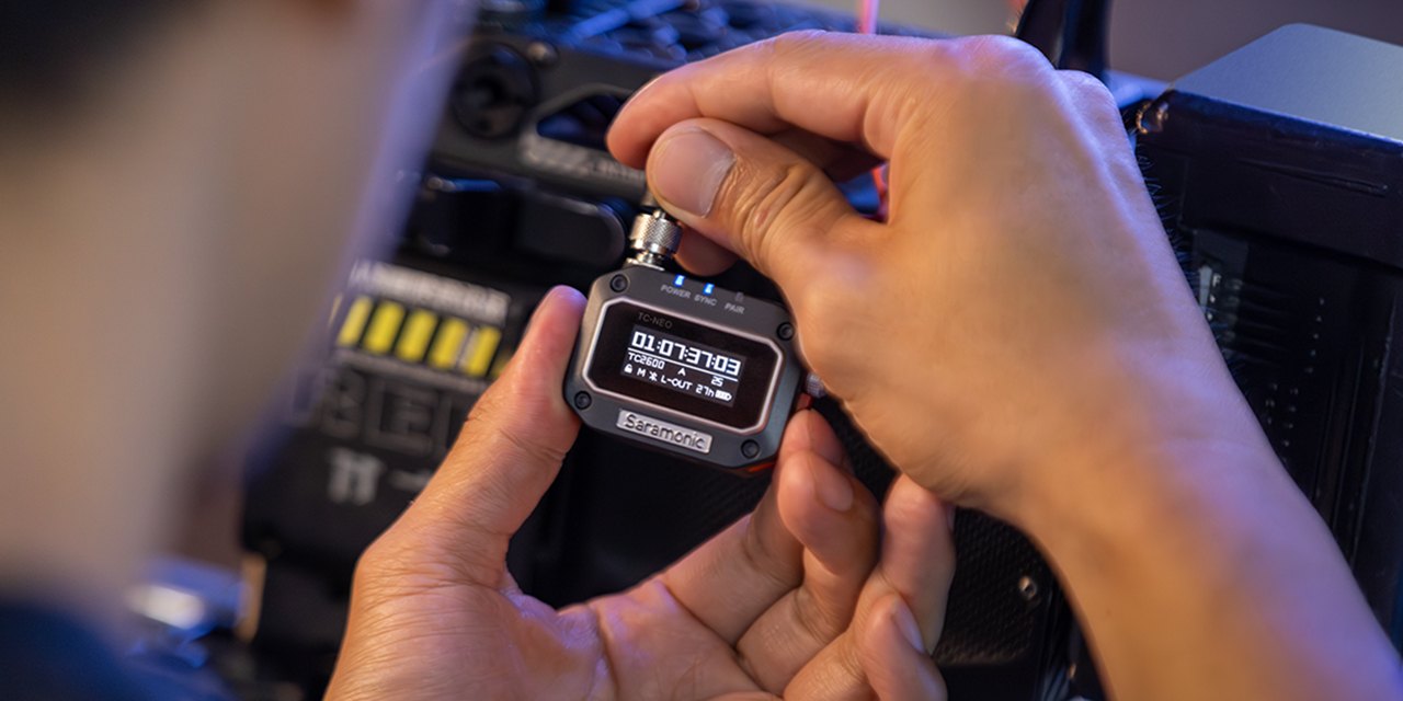 Saramonic TC-NEO Kit – OLED displej a otočný ovladač