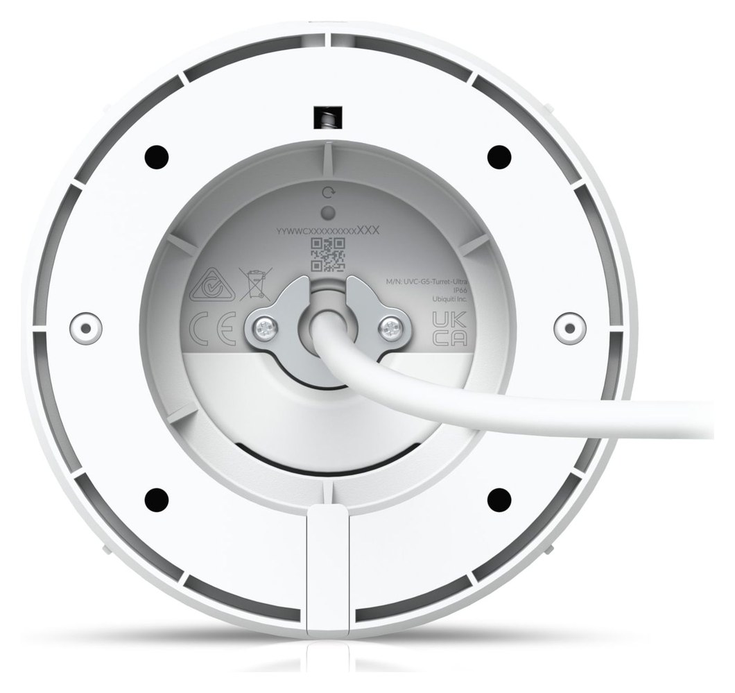 Ubiquiti UniFi Protect G5 Turret Ultra, bílá – Montáž na strop i stěnu