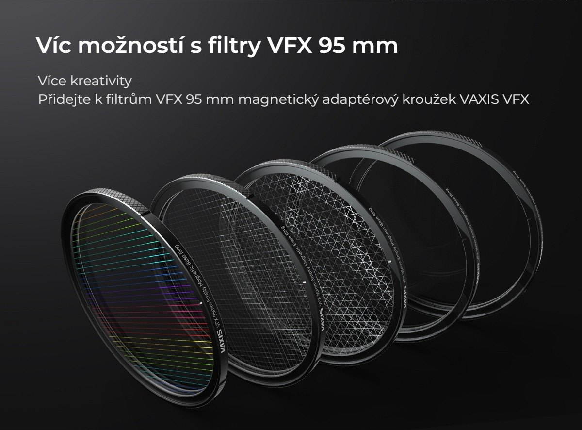 Pro celou řadu VFX 95 mm