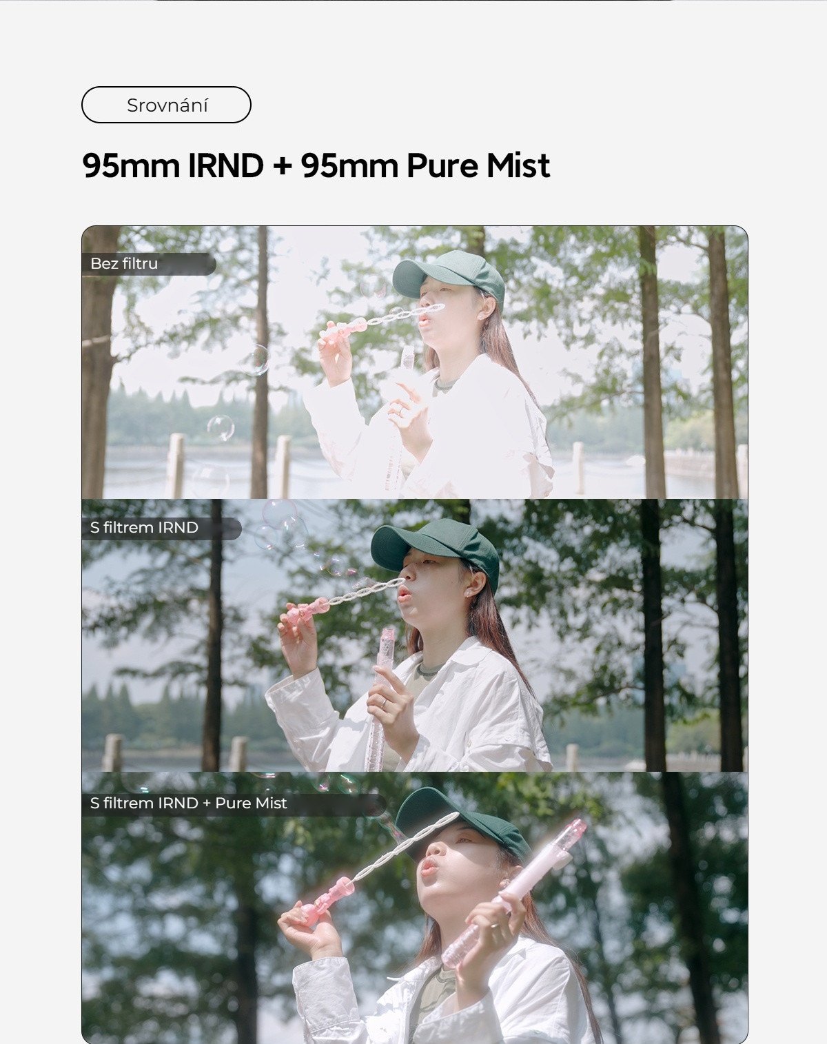 Srovnání: IRND a Pure Mist