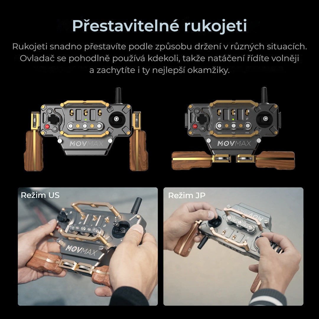 Přestavitelné rukojeti