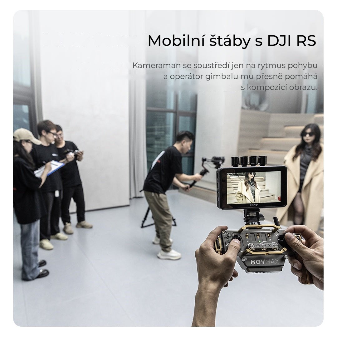 Mobilní štáby s DJI RS