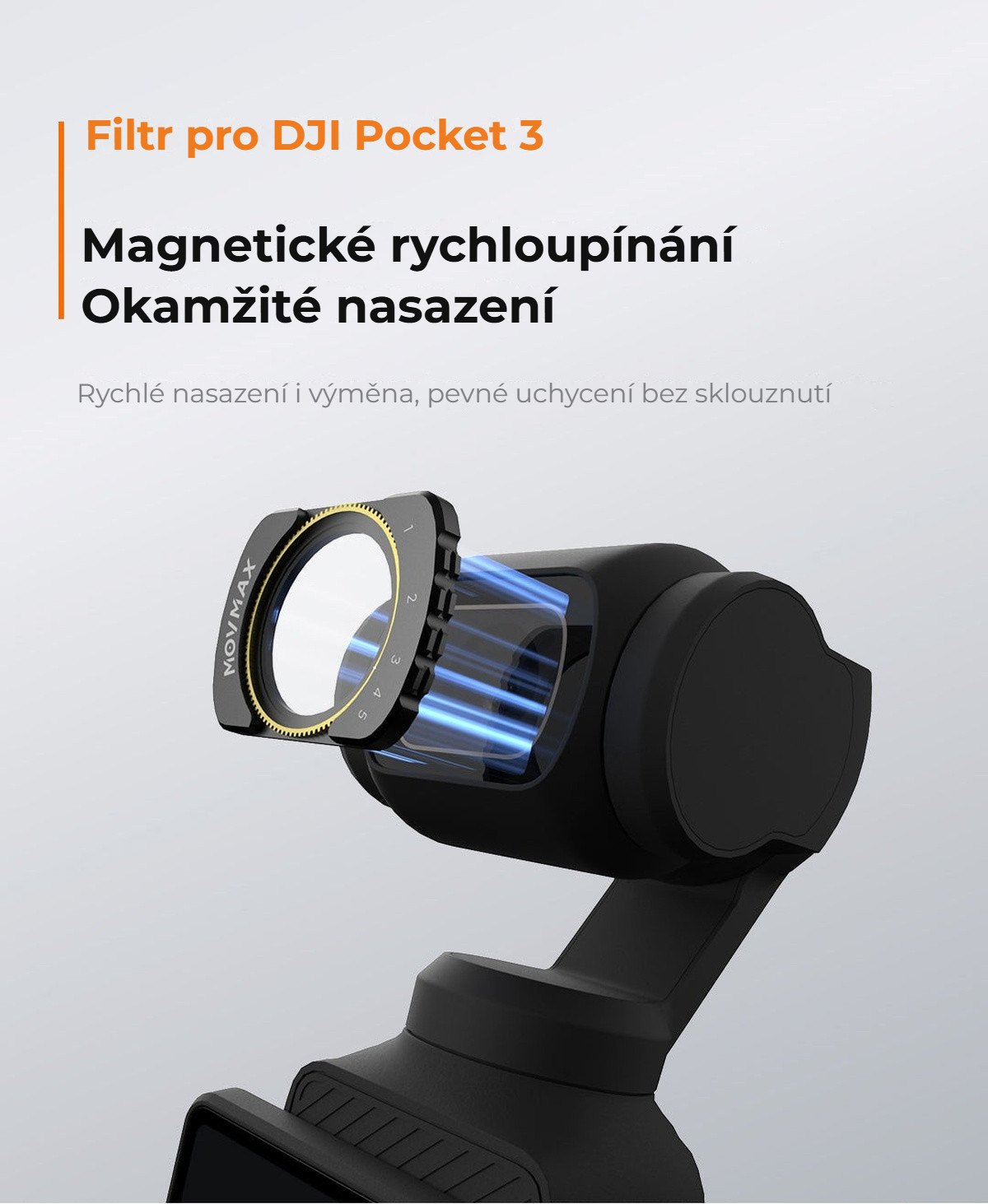 Magnetické nasazení během okamžiku