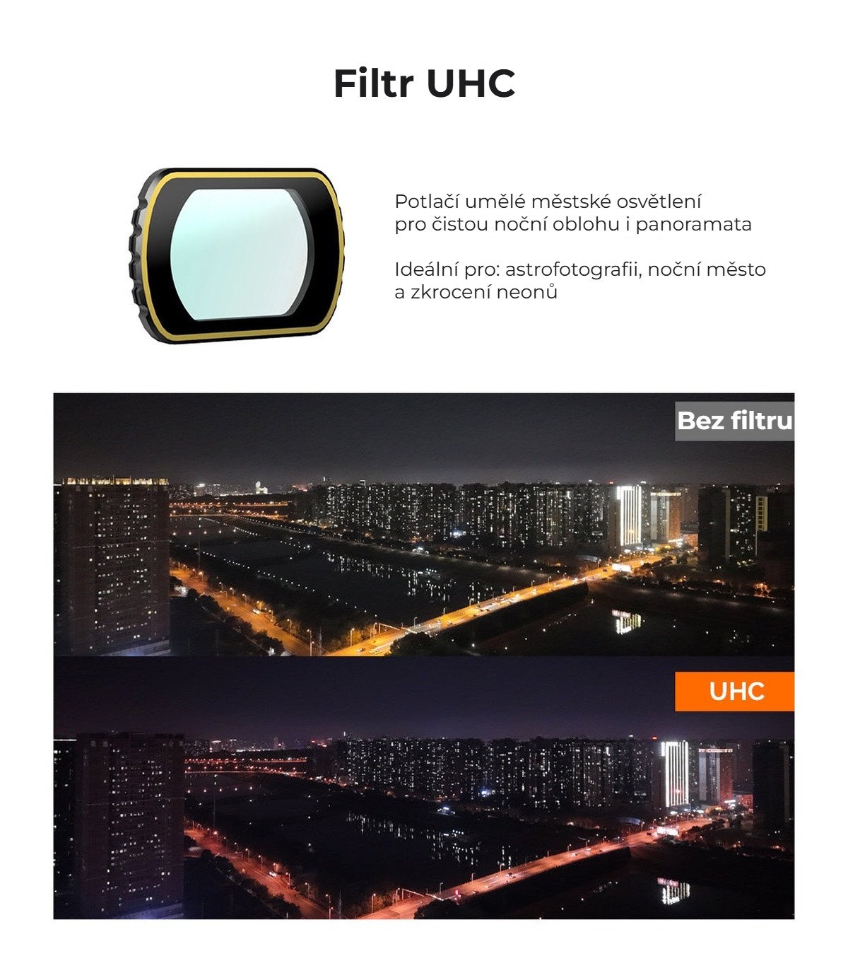 Filtr UHC