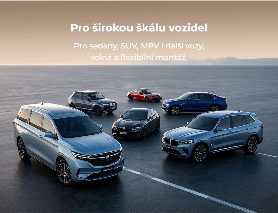 Pro širokou škálu vozidel