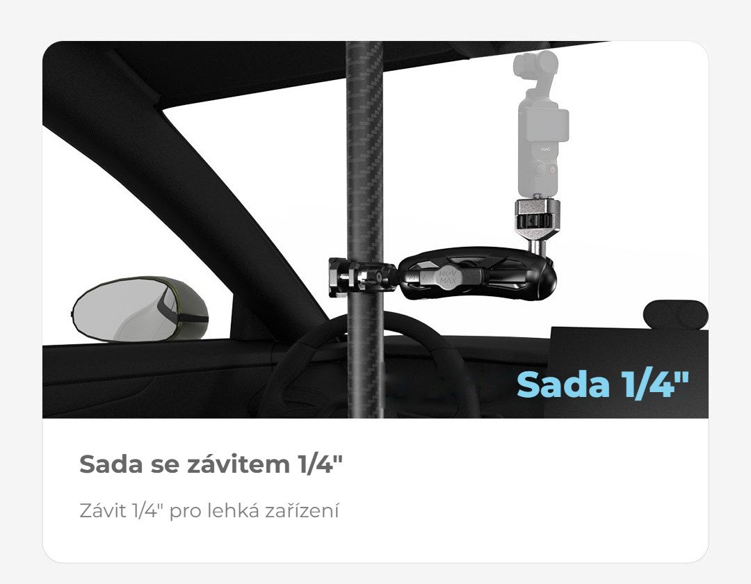 Sada se závitem 1/4″