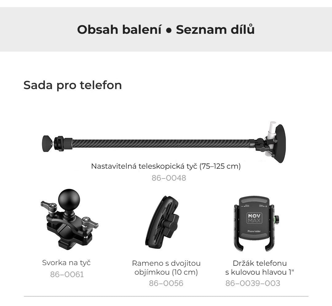 Obsah balení