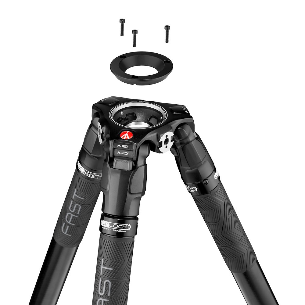 Adaptér Manfrotto MVA060TF nad miskou stativu 635 FAST