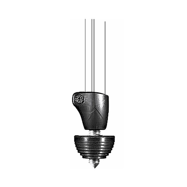 Oboustranná gumovo-kovová patka Manfrotto 15SPK3, ilustrace výrobce
