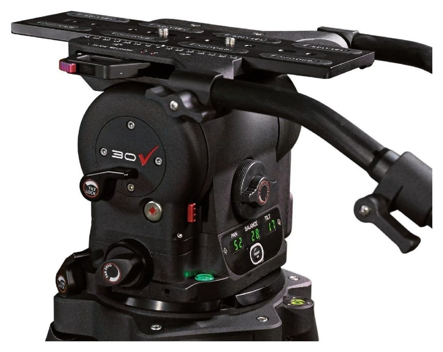 Cartoni Master 30 – Digitální ukazatele a vodováha