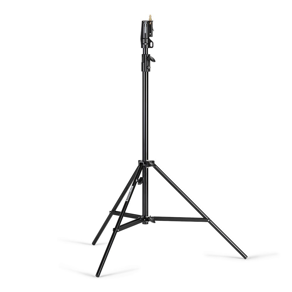 Manfrotto 008BSU, černě zinkovaný ocelový Cine Stand