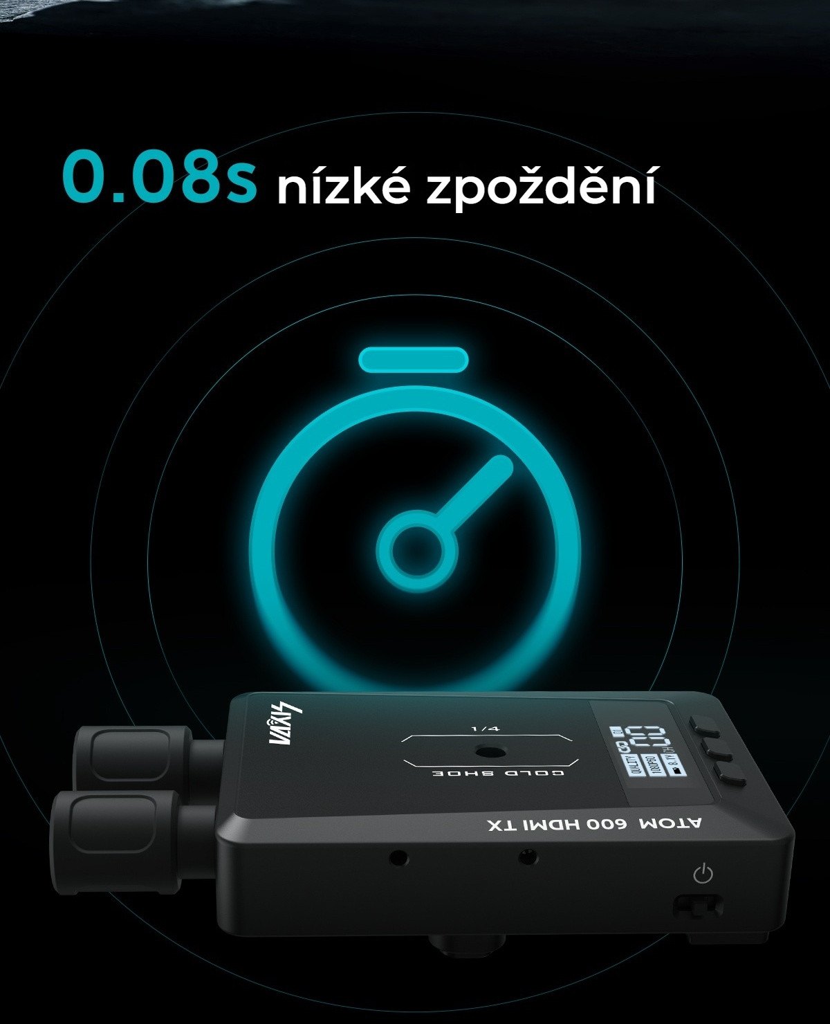 Zpoždění 0,08 s