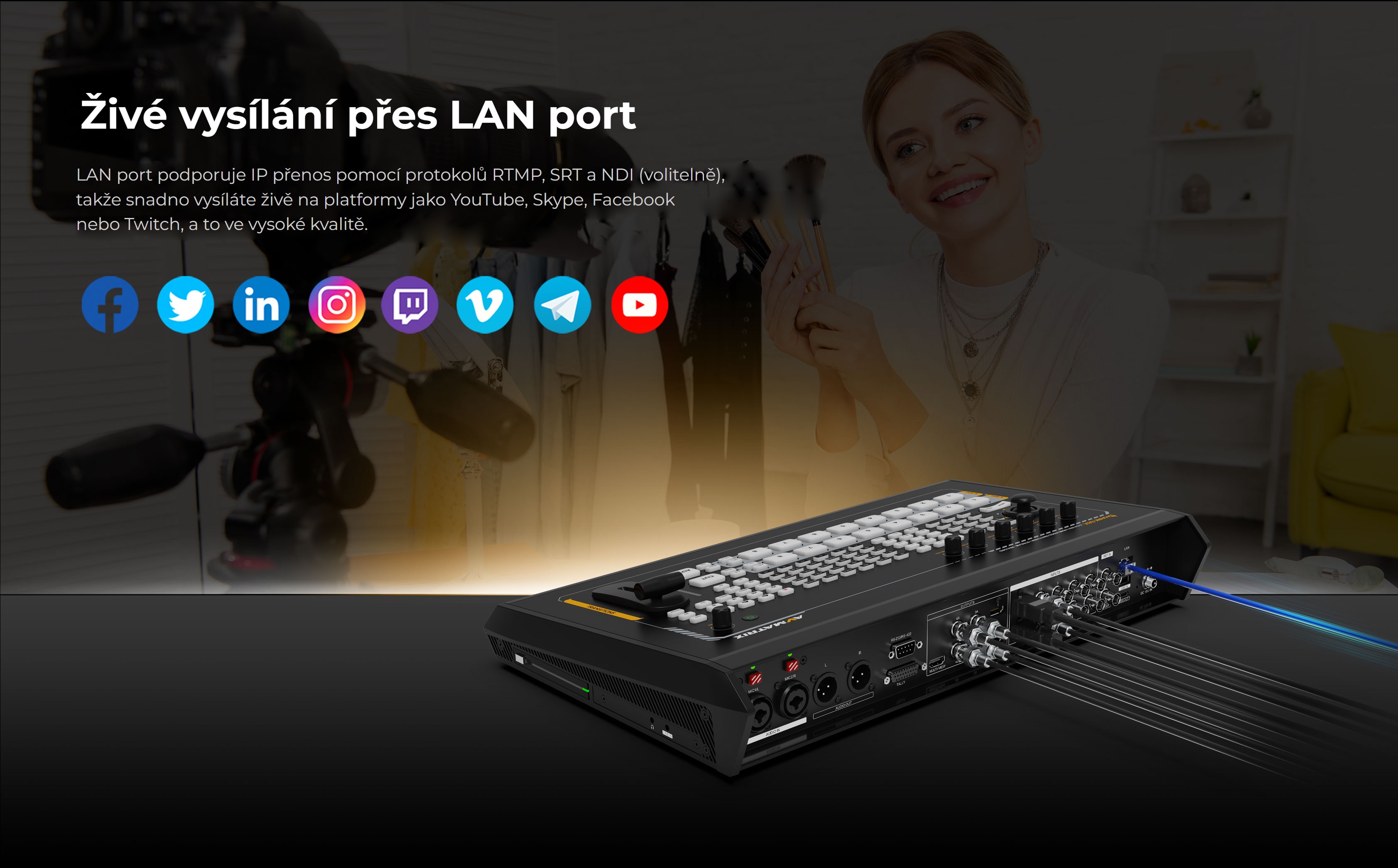 AVMatrix SHARK S8X-NDI