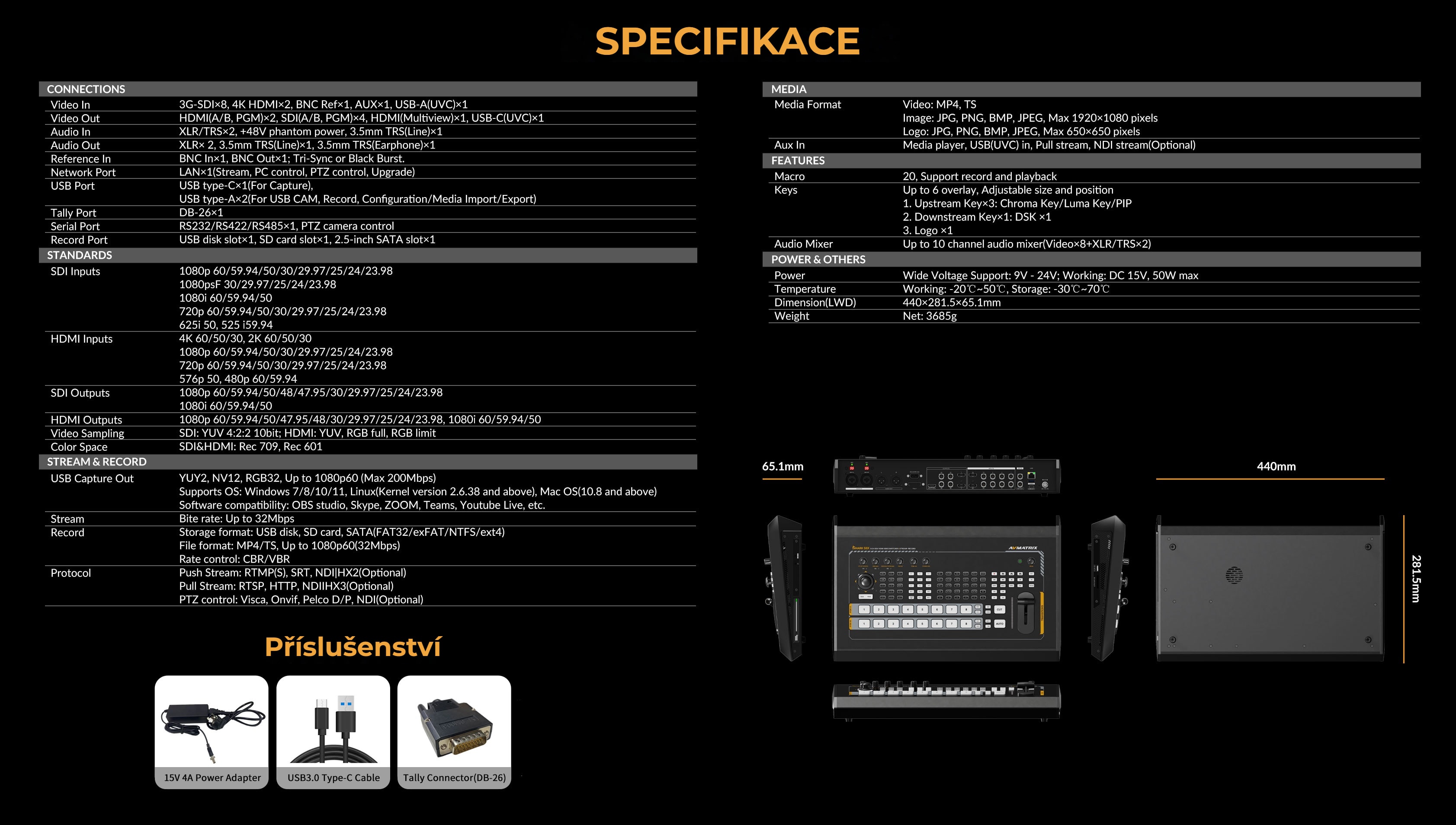 AVMatrix SHARK S8X-NDI