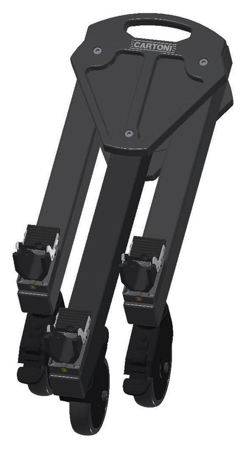 Cartoni D746 dolly Heavy Duty 125 – Složené dolly