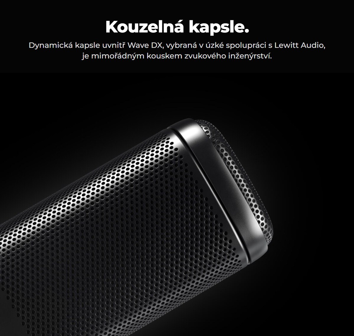 Kapsle od Lewitt Audio