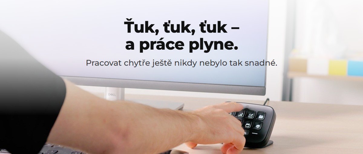 Ťuknutí místo hledání