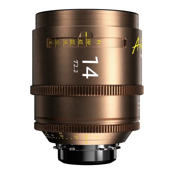 DZOFILM Arles Lustre 14mm T2.2 PL mount Metric Desert Gold