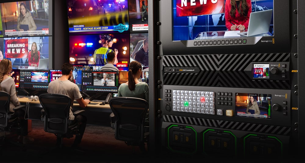 ATEM 4 M/E Constellation IP – Převod formátu na každém vstupu