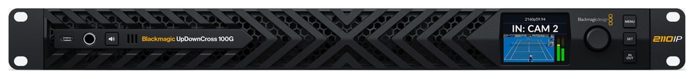 Blackmagic UpDownCross 100G – Monitoring přímo v racku