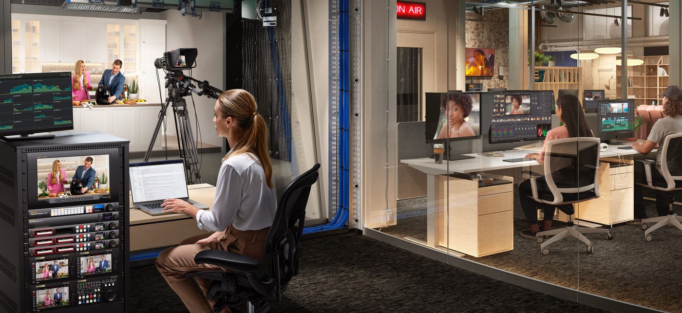 Blackmagic Ethernet Switch 820 – Výkonný switch s chlazením zepředu dozadu