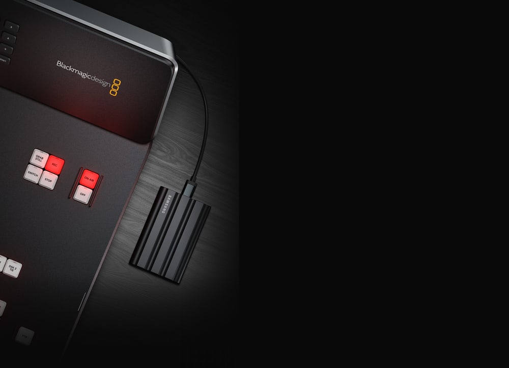 ATEM Television Studio HD8 – Záznam na USB disky