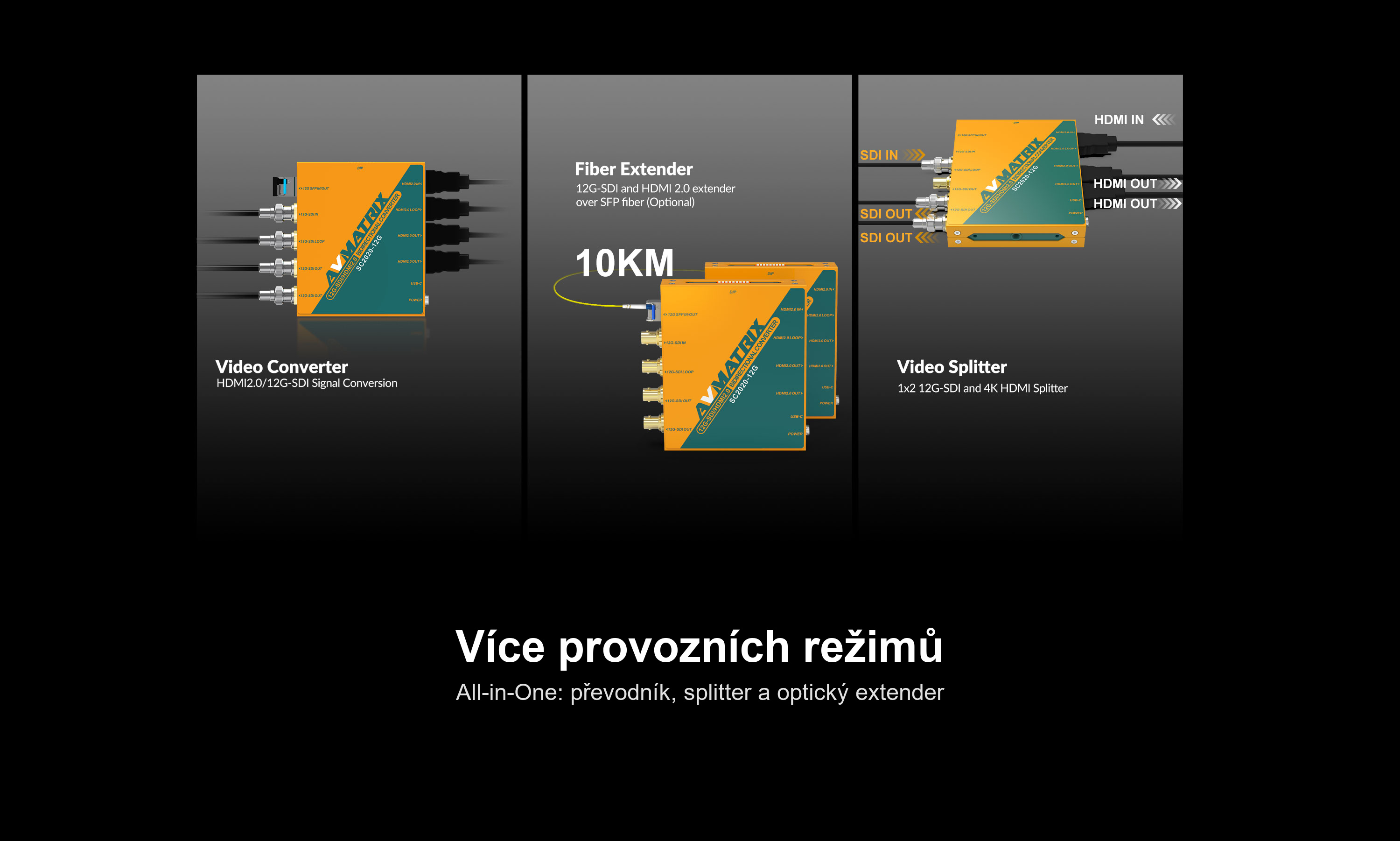 AVMATRIX SC2020-12G TR
