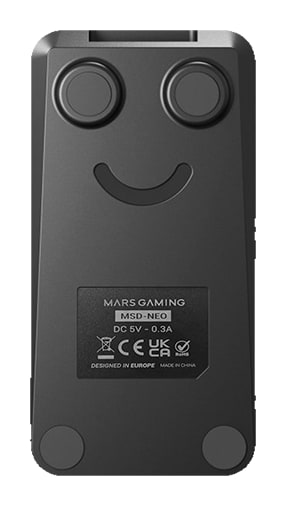 Mars Gaming MSD-NEO – Otočný ovladač a dvě tlačítka