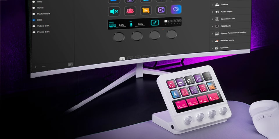 Mars Gaming MSD-PRO – Úplné přizpůsobení