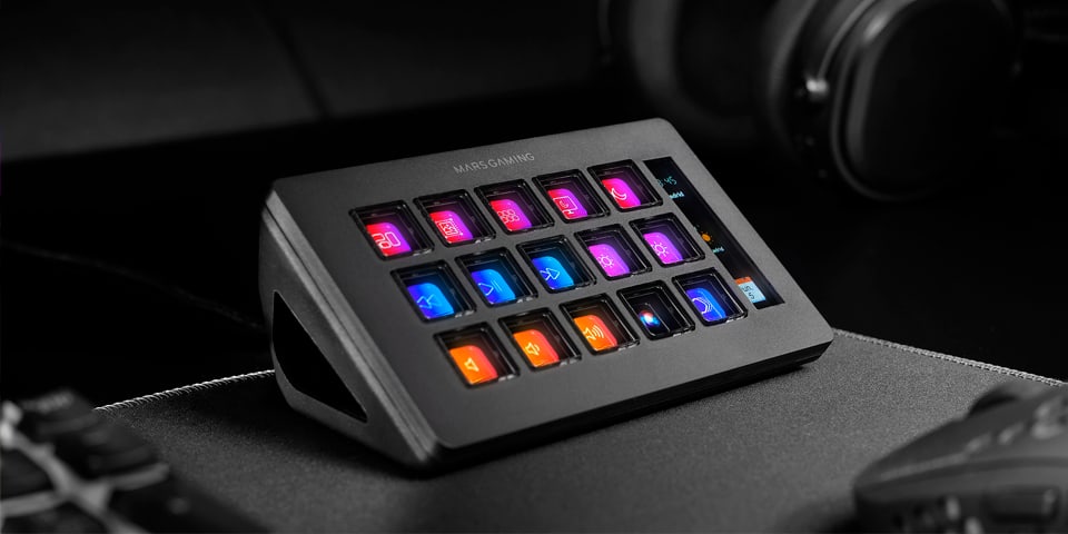 Mars Gaming MSD-ONE – Štíhlý design s protiskluzovými podložkami