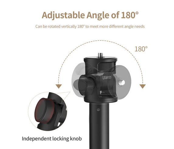 Ulanzi MT-79 Aluminium Led Light Tripod Portable Adjustable Light Stand (2m)