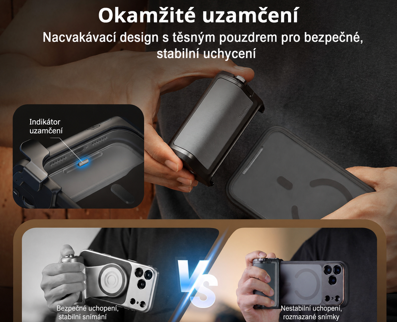 SmallRig FilMov Photography Grip Kit 5554 – česká část 6 z 15