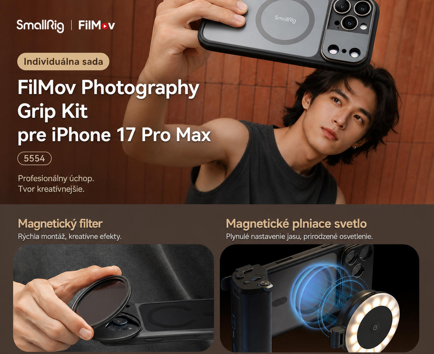 SmallRig FilMov Photography Grip Kit 5554 – slovenská časť 9 z 15