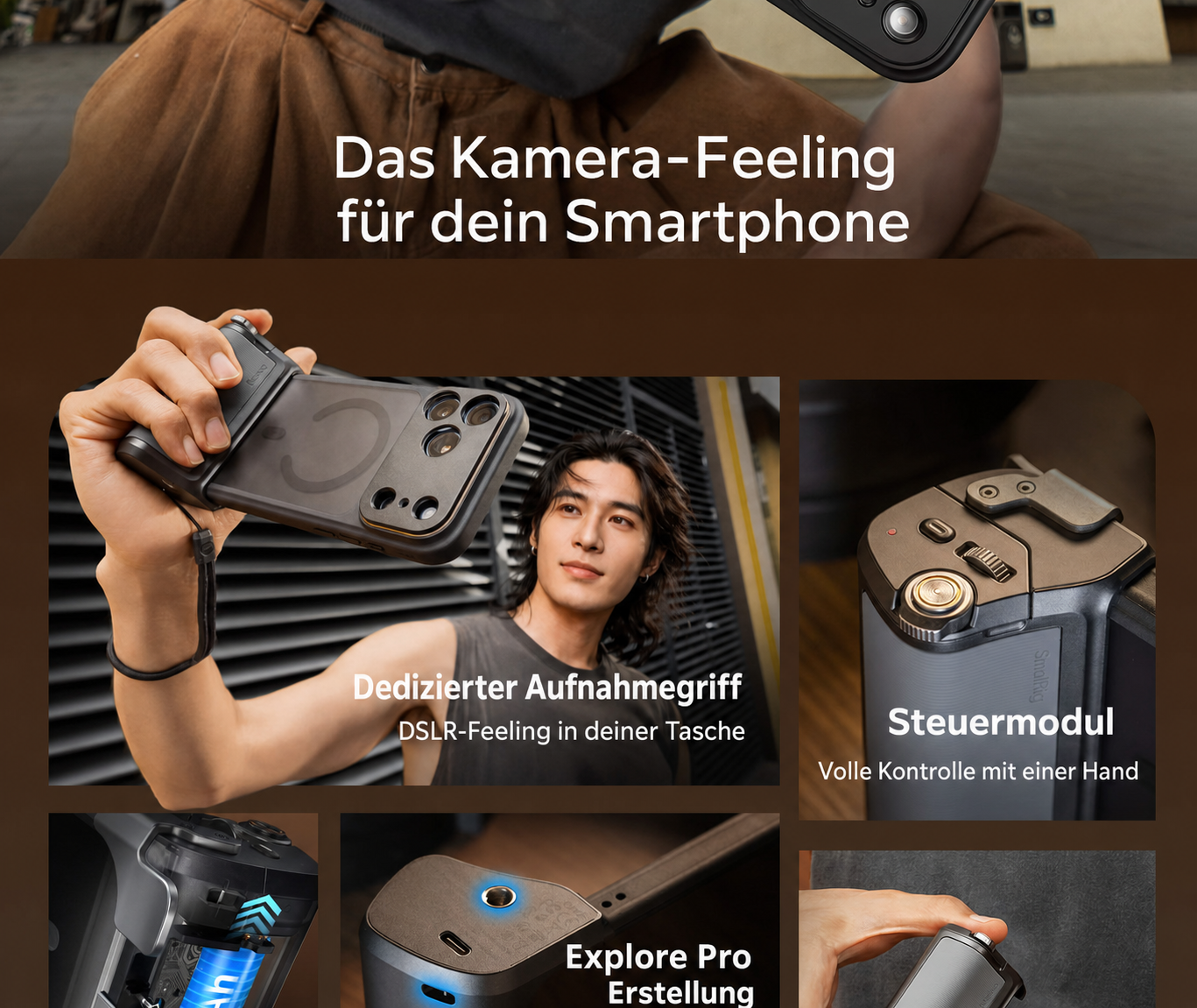 SmallRig FilMov Photography Grip Kit 5554 - deutscher Teil 2 von 15