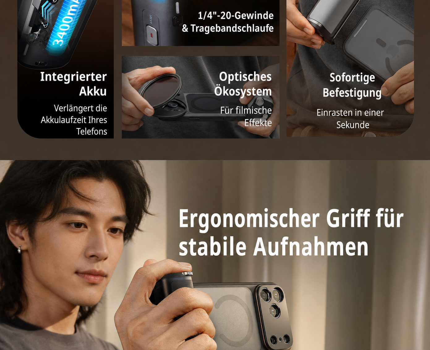 SmallRig FilMov Photography Grip Kit 5554 - deutscher Teil 3 von 15