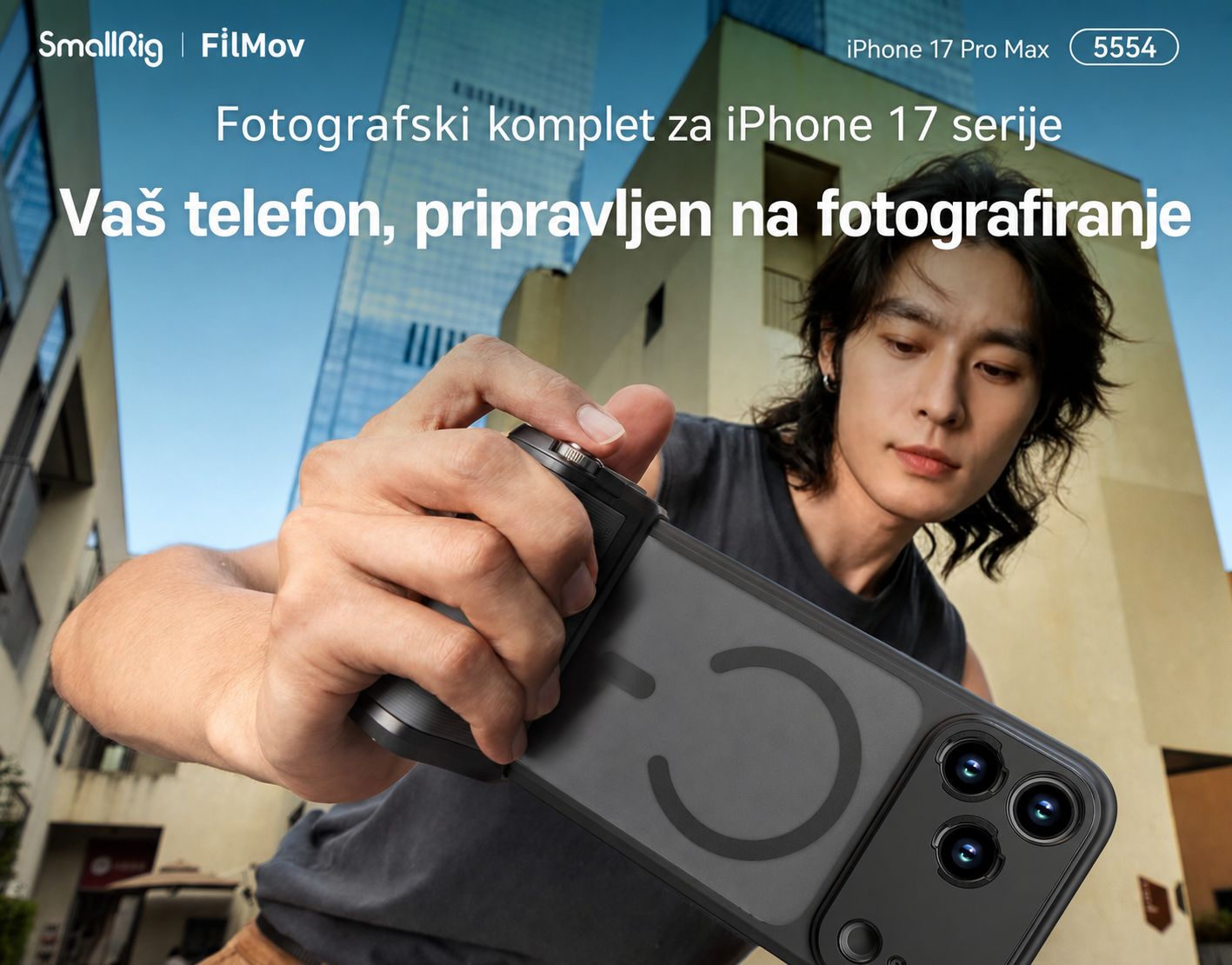 SmallRig FilMov Photography Grip Kit 5554 - slovenski del 1 od 15