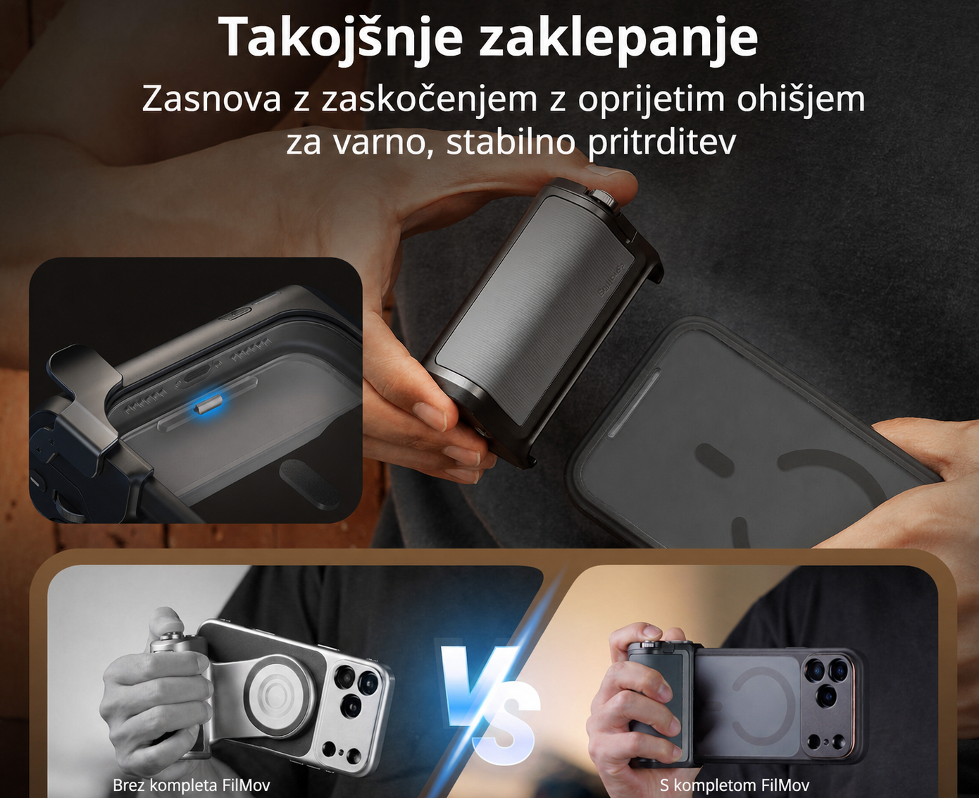 SmallRig FilMov Photography Grip Kit 5554 - slovenski del 6 od 15