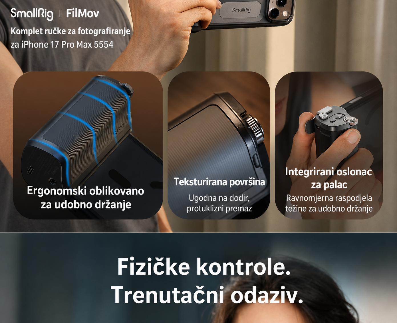 SmallRig FilMov Photography Grip Kit 5554 - hrvatski dio 4 od 15