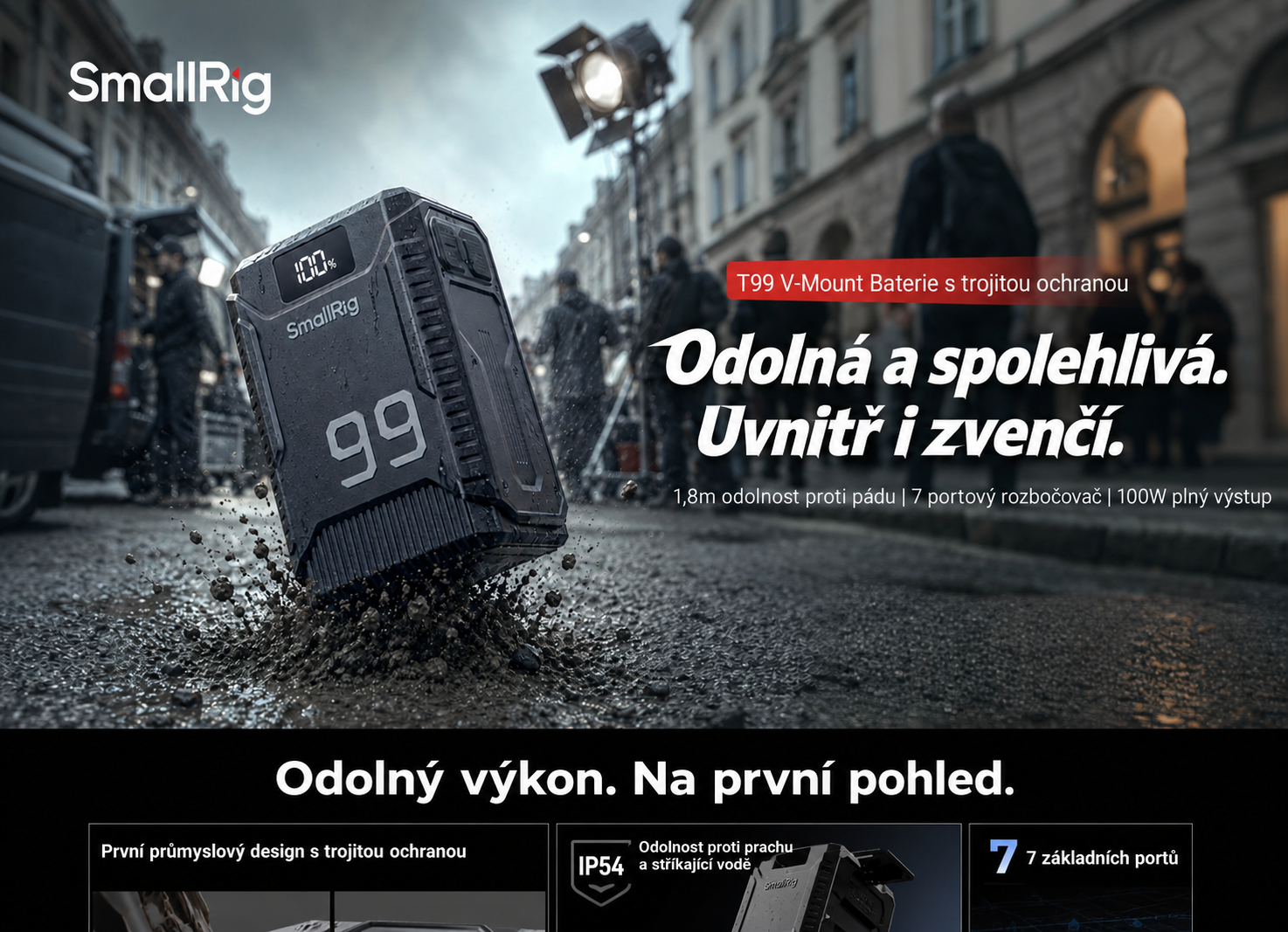 SmallRig T99 V-Mount Battery 5864 – česká část 1 z 14