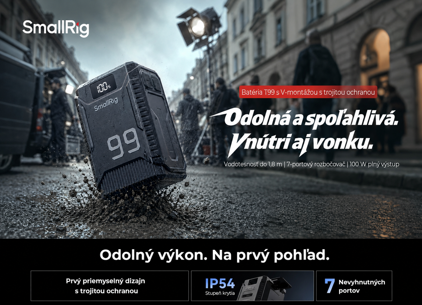 SmallRig T99 V-Mount Battery 5864 – slovenská časť 1 zo 14