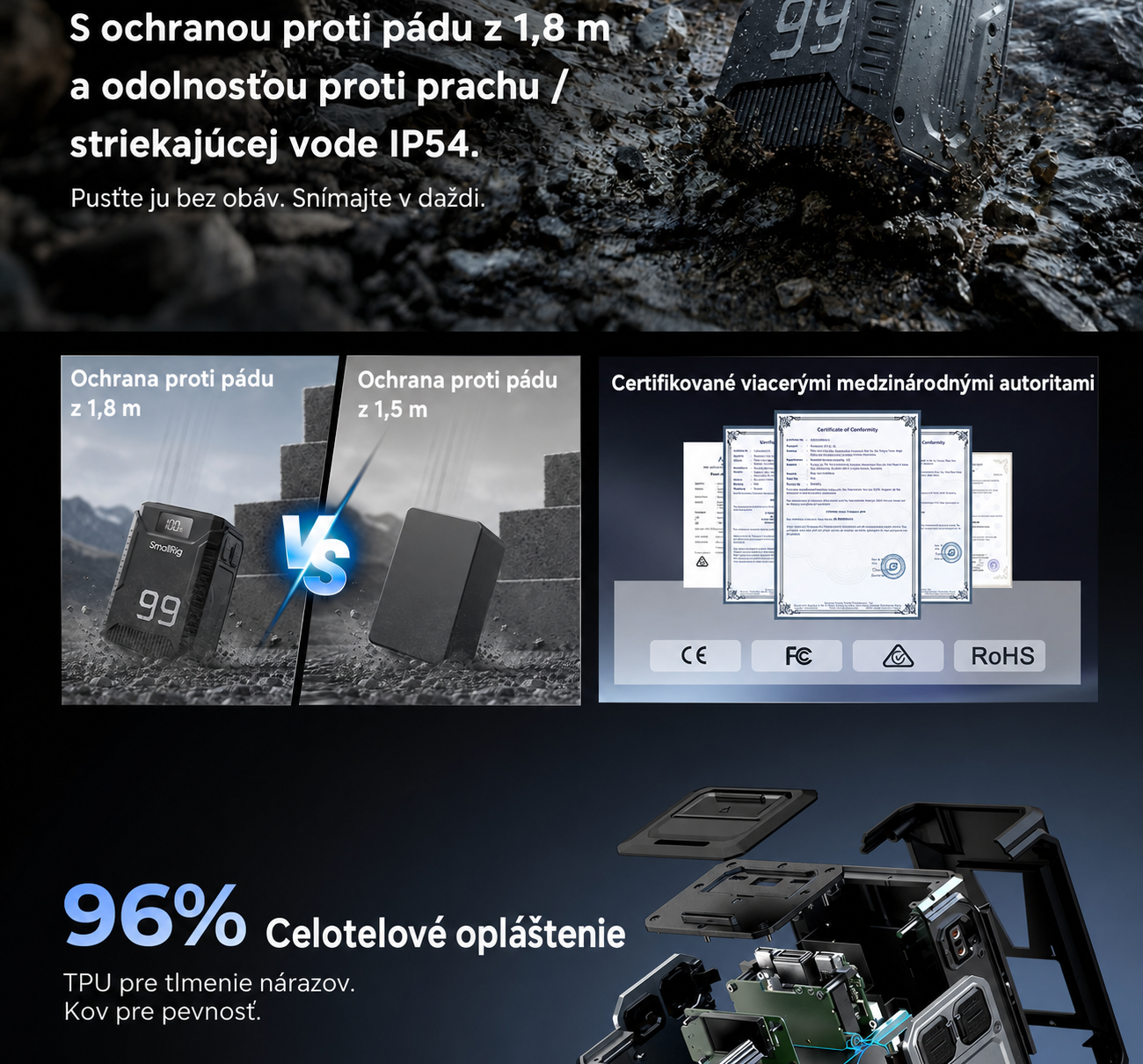 SmallRig T99 V-Mount Battery 5864 – slovenská časť 3 zo 14