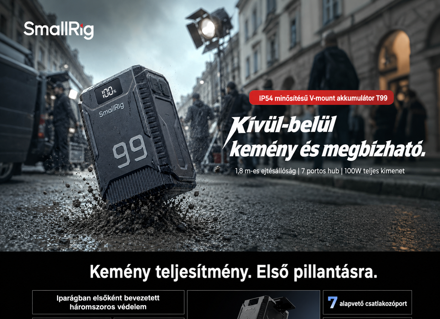 SmallRig T99 V-Mount Battery 5864 – magyar 1/14