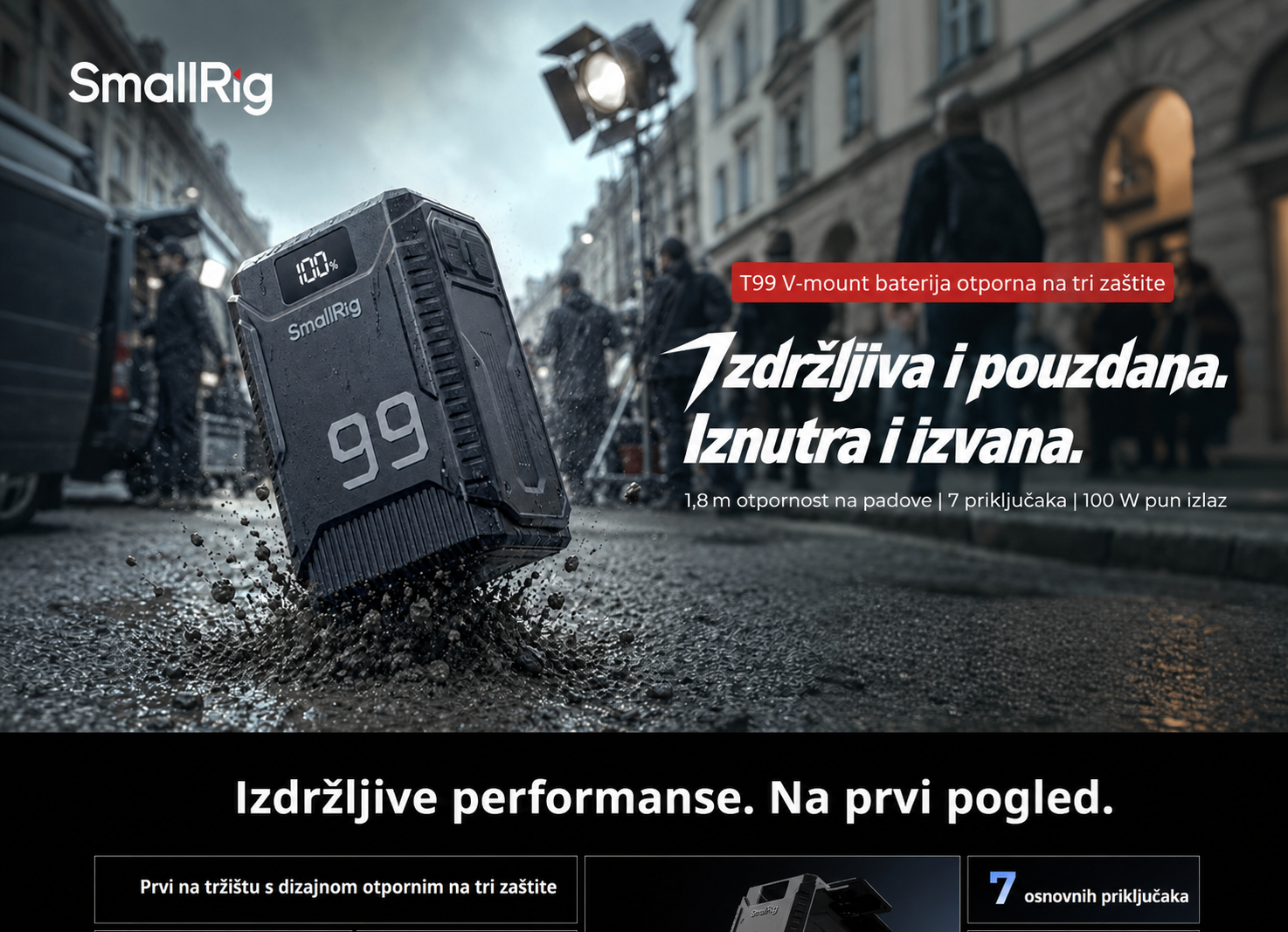 SmallRig T99 V-Mount Battery 5864 – hrvatski dio 1 od 14