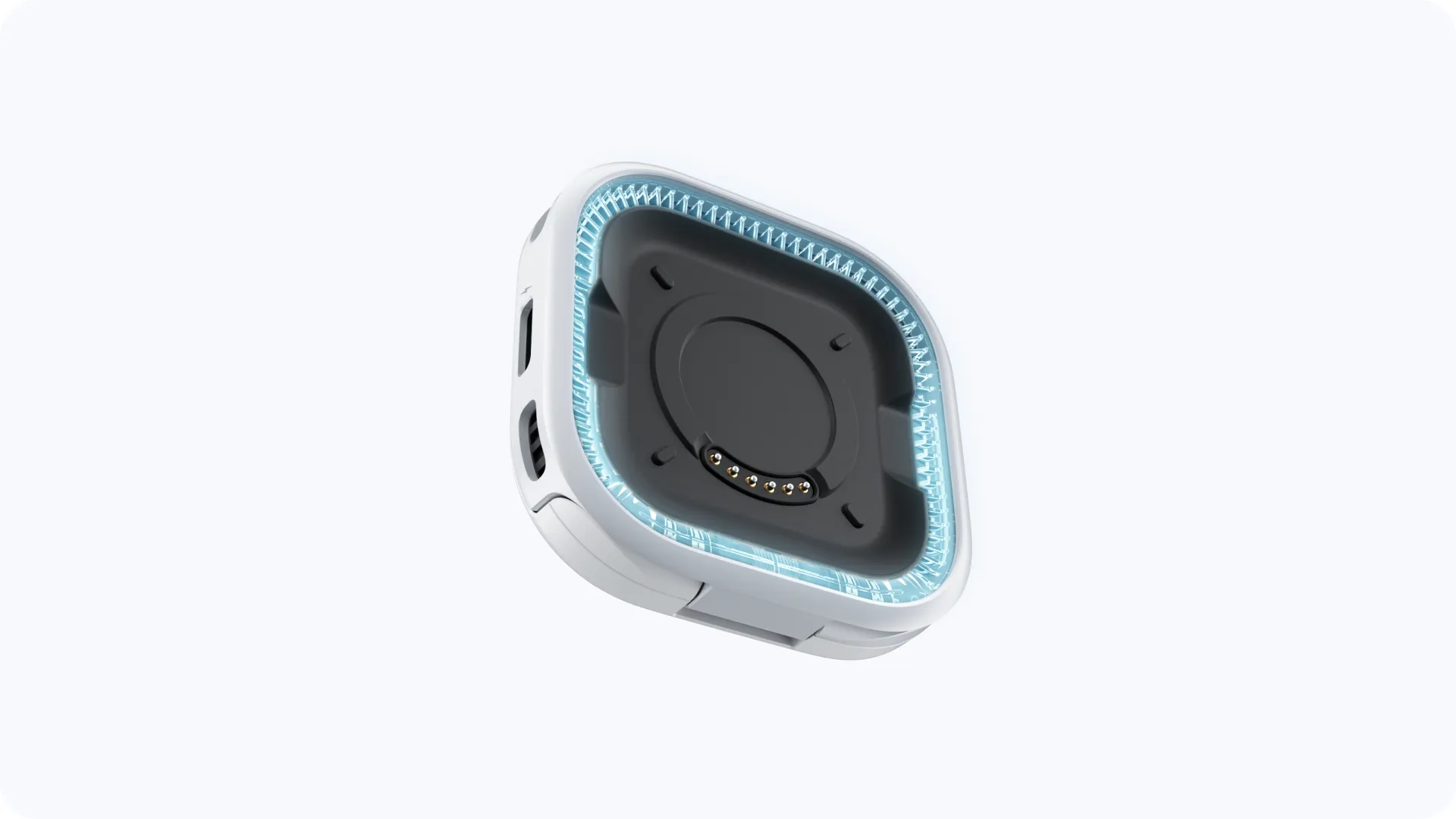 Otevřená konstrukce držáku FOMO Flexi Mount kolem kamery