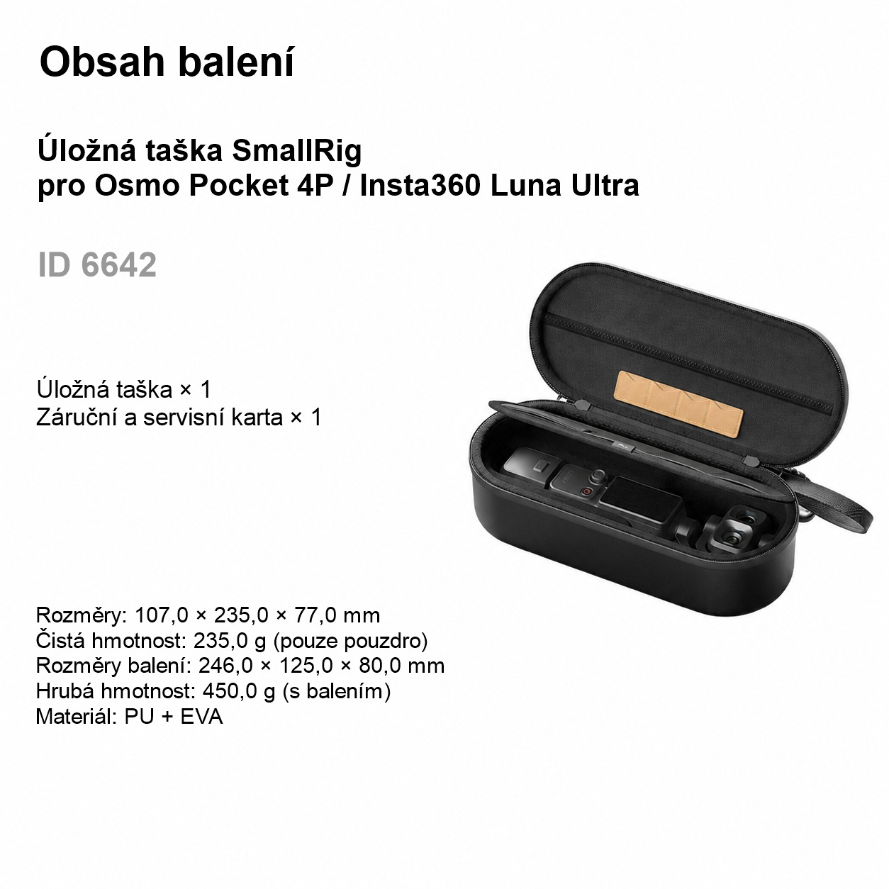 SmallRig Storage Bag 6642 CZ 8