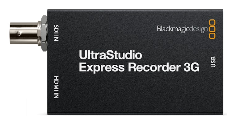 UltraStudio Express Recorder 3G – Dva profesionální vstupy