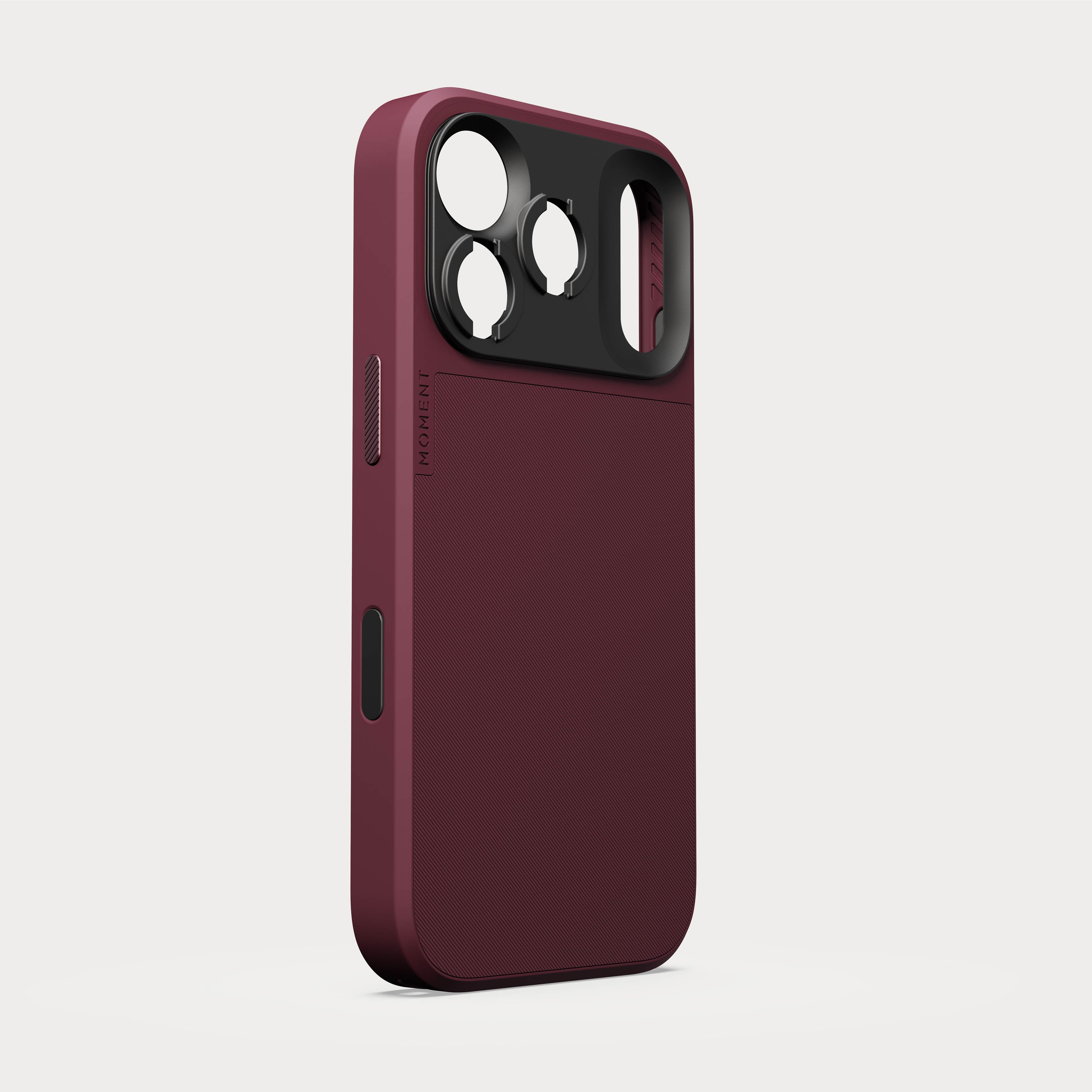 Vínový kryt Moment Camera Case pro iPhone 18 Pro
