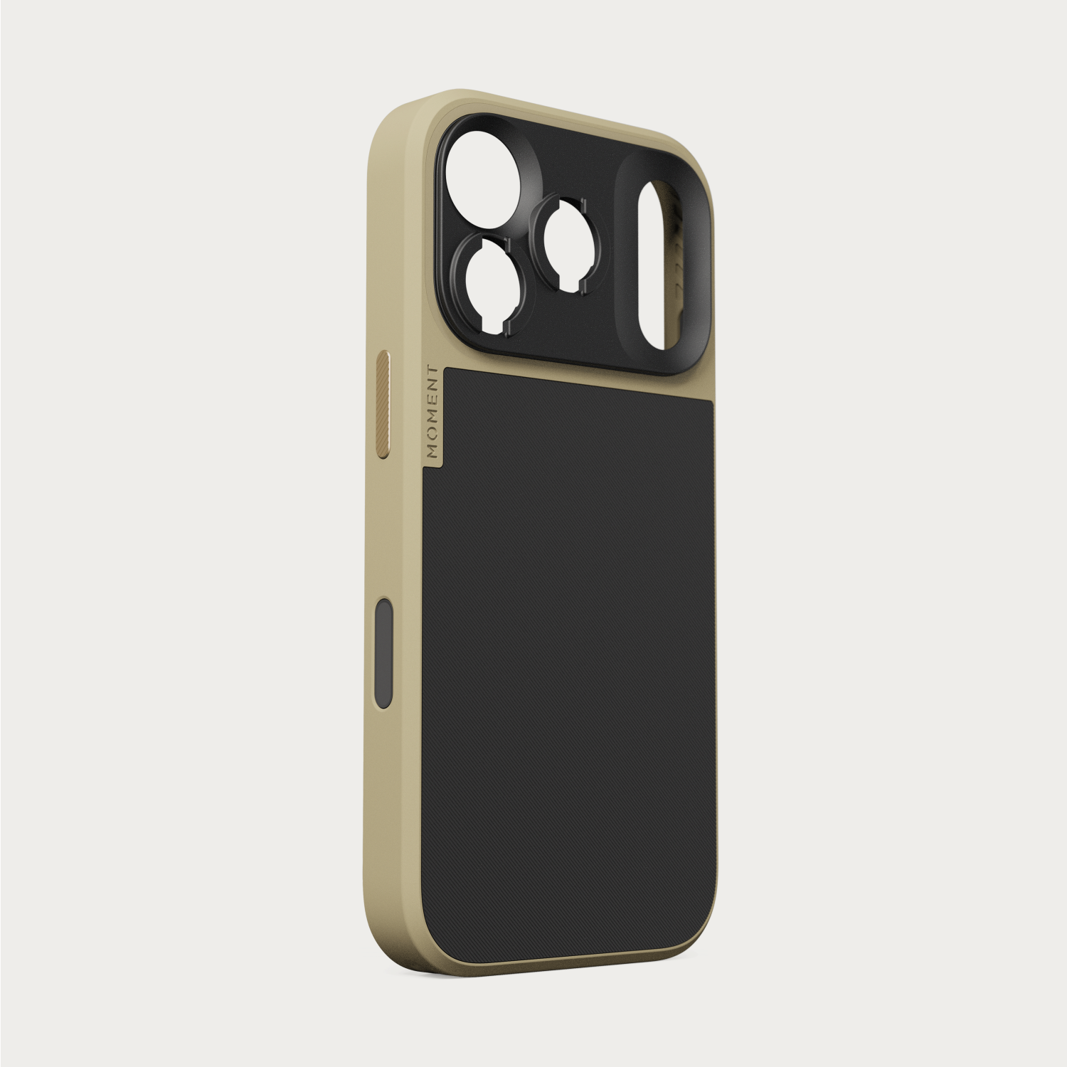 Detail krytu Moment Camera Case pro iPhone 18 Pro Max