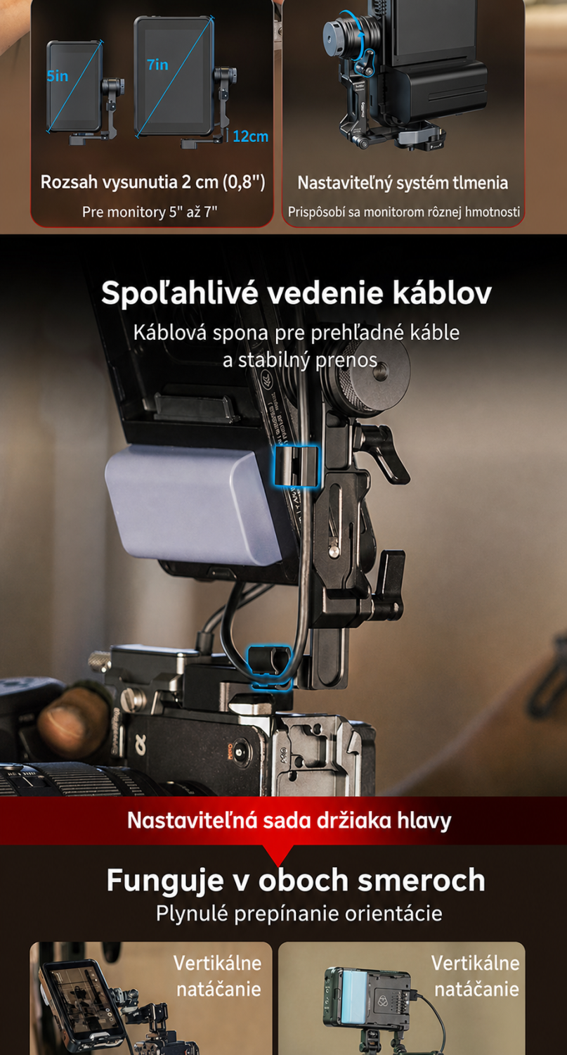 SmallRig Support Kit for Vertical Shooting 6316 – slovenská infografika 5